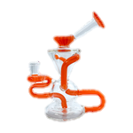 Color Accented Inline Recycler / Orange